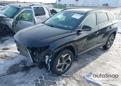 2022 Hyundai Tucson Limited z USA, uszkodzony, nr VIN 5NMJECAE1NH106188